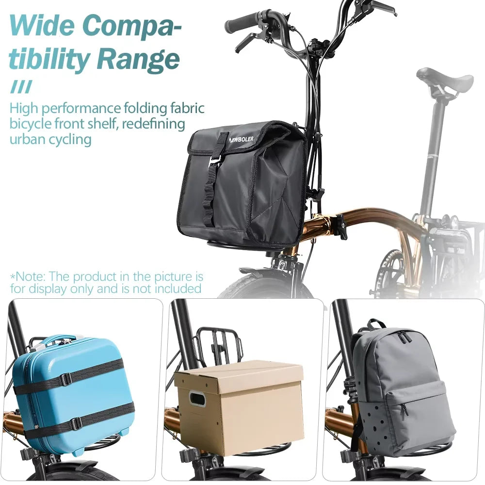 Aluminum Alloy Front Rack Luggage Rack.