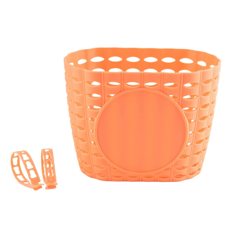 Waterproof Bike Basket Plastic Fastens and Straps.