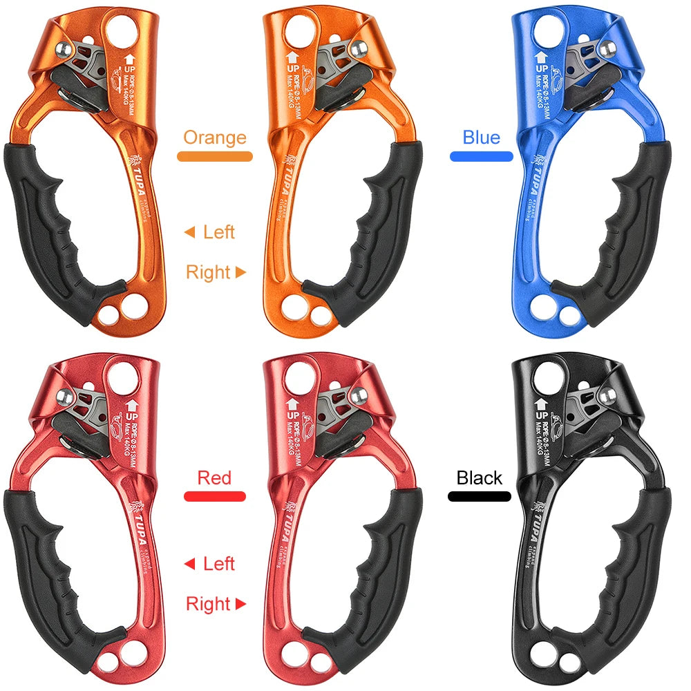Hand Ascender Aluminum Alloy Rock Climbing Equipment.