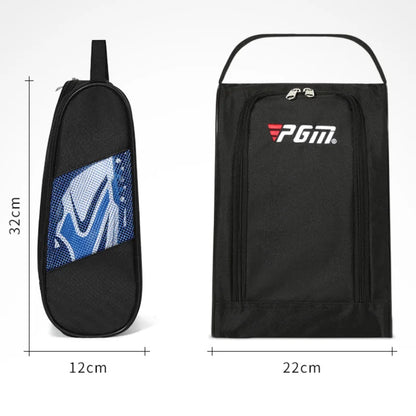 Portable Mini Golf Shoe Bag Nylon Carrier.