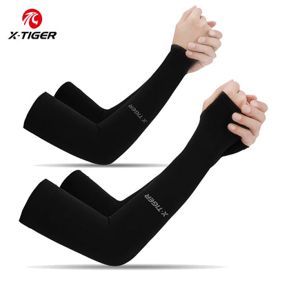 Arm Sleeves Ice Fabric  Anti-UV Sunscreen Men & Women.