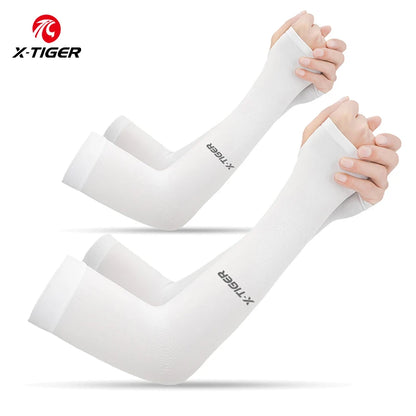 Arm Sleeves Ice Fabric  Anti-UV Sunscreen Men & Women.