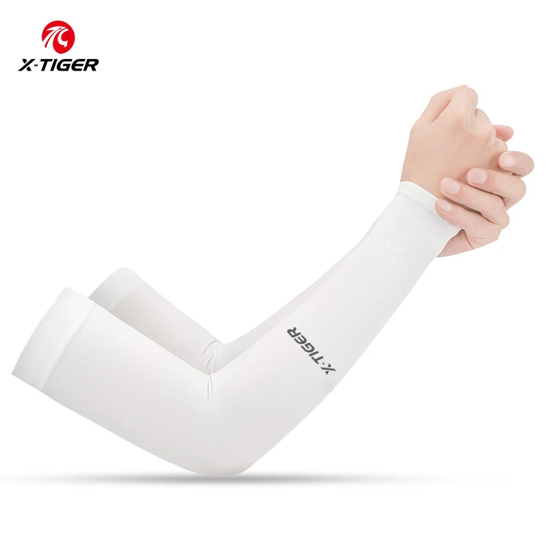 Arm Sleeves Ice Fabric  Anti-UV Sunscreen Men & Women.