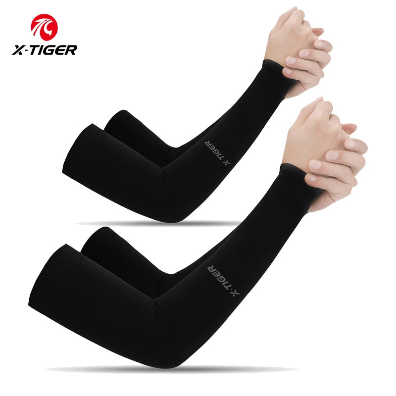 Arm Sleeves Ice Fabric  Anti-UV Sunscreen Men & Women.