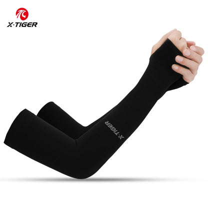 Arm Sleeves Ice Fabric  Anti-UV Sunscreen Men & Women.