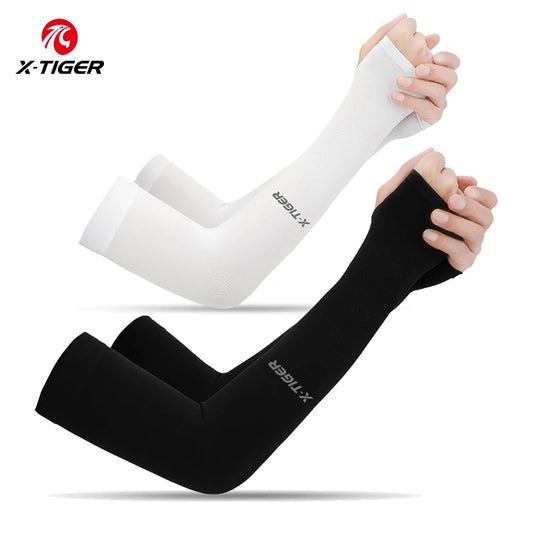 Arm Sleeves Ice Fabric  Anti-UV Sunscreen Men & Women.