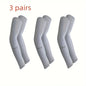 3 Pair of Breathable Sun Protection Sports Sleeves.