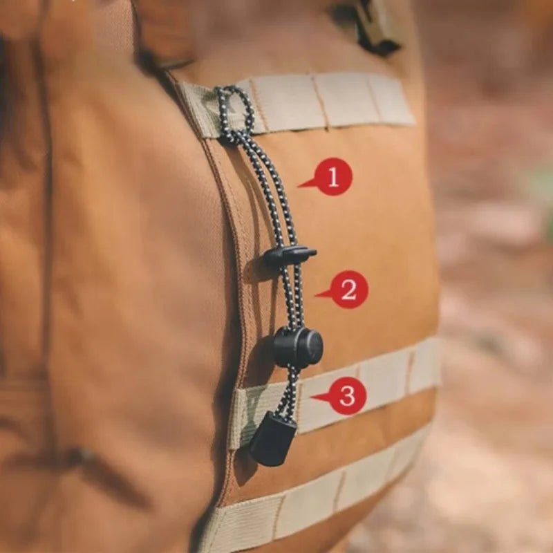 1/5pcs Backpack Walking Stick Holder.