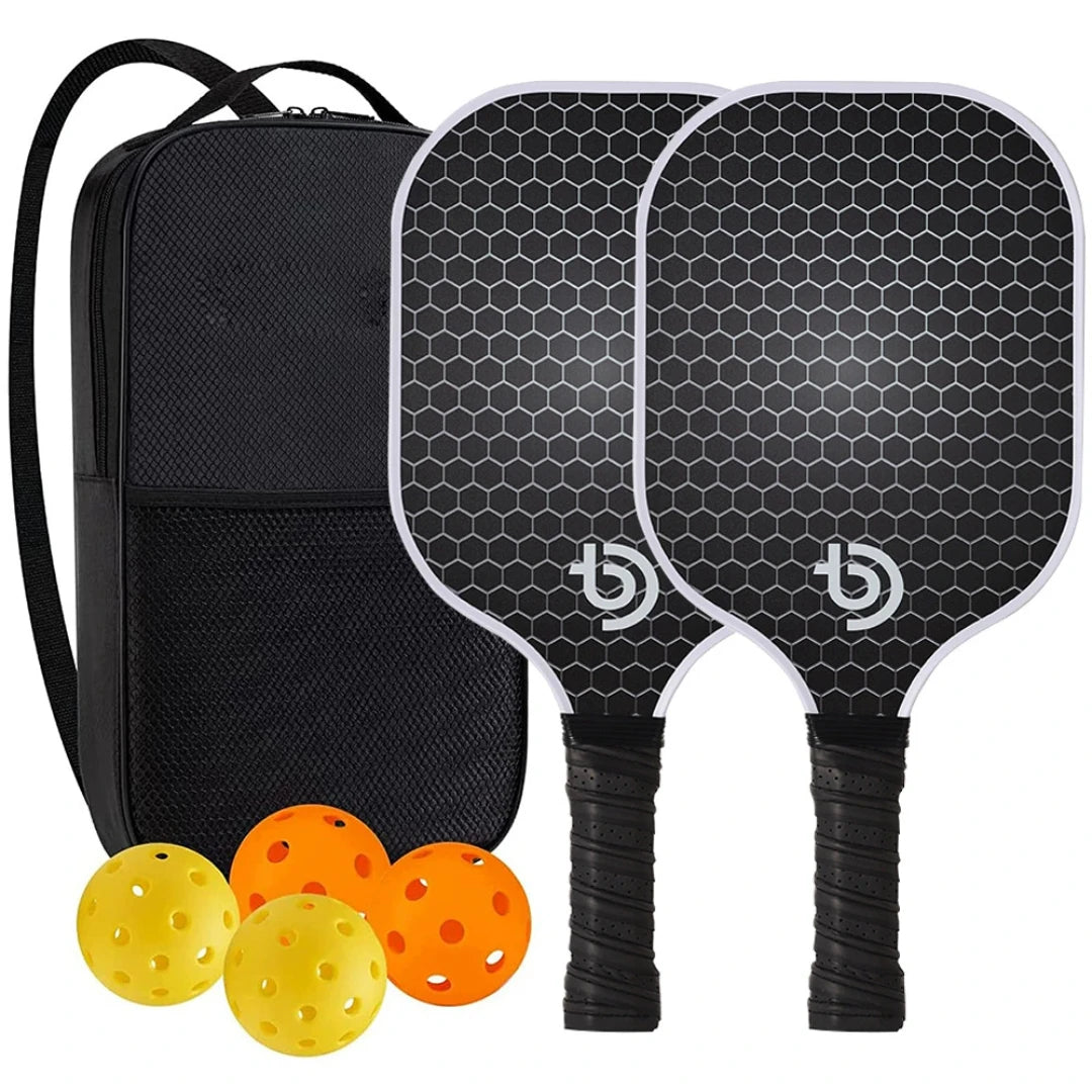 Pickleball Paddles Set-Graphite Glass Fiber USAPA Approved.