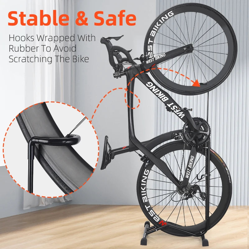3 In 1 Bicycle Parking Rack Multifunctional.