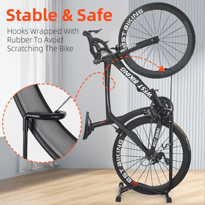 3 In 1 Bicycle Parking Rack Multifunctional.