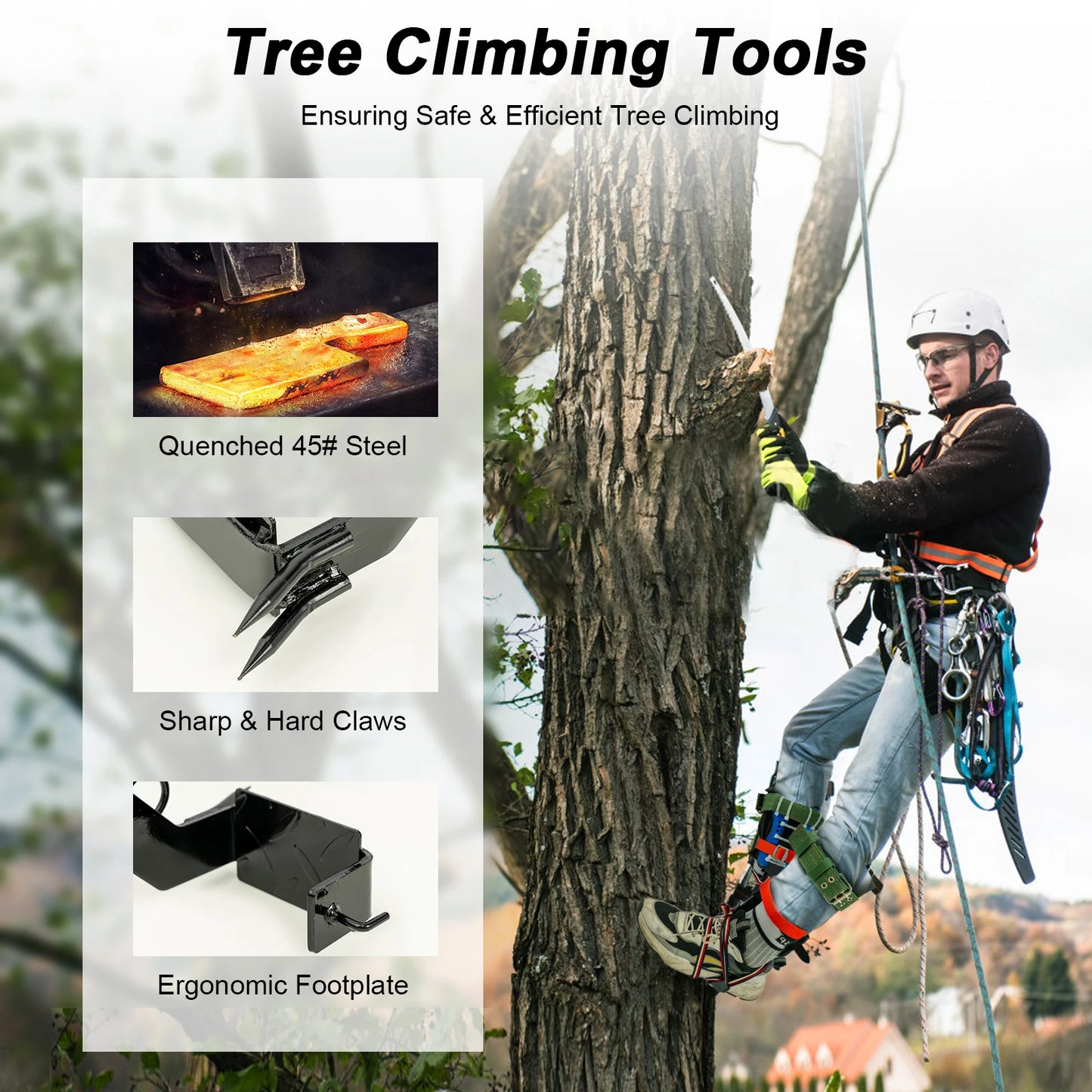 Tree Climbing Gear Professional Ascension Equipment.