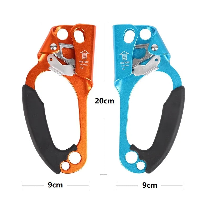 Rock Climbing Hand  Handle Ascender Device and tool.