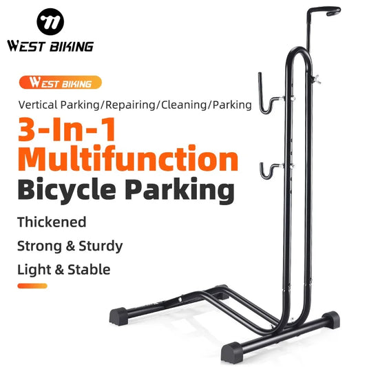 3 In 1 Bicycle Parking Rack Multifunctional.