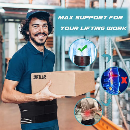 Double Pull Back Lumbar Support Belt Waist.