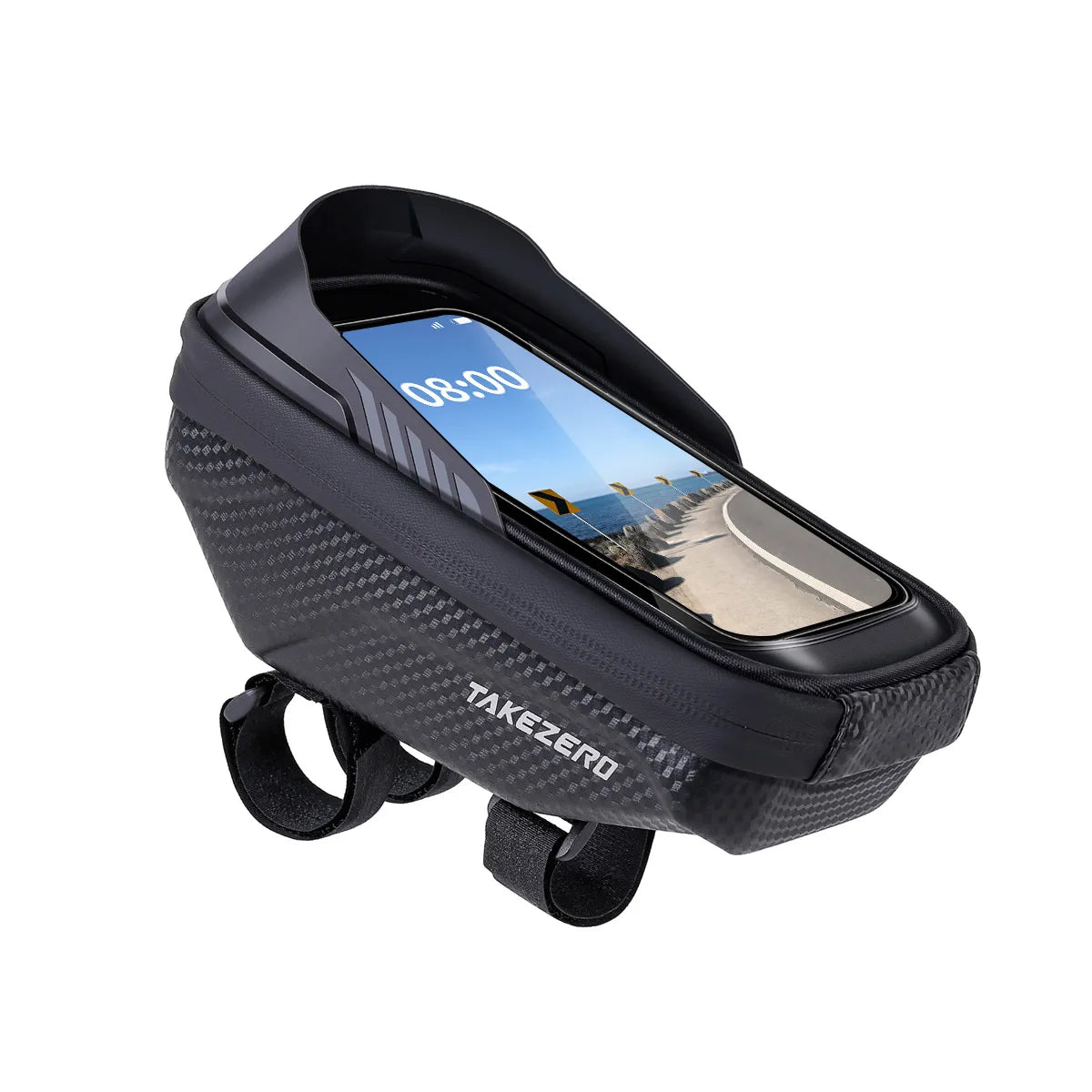 Mountain & Road Bike EVA Hard-Shell Handlebar Bag.