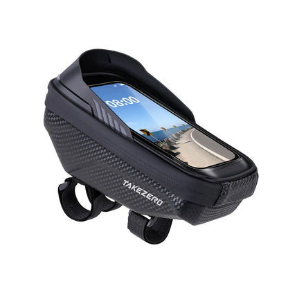 Mountain & Road Bike EVA Hard-Shell Handlebar Bag.