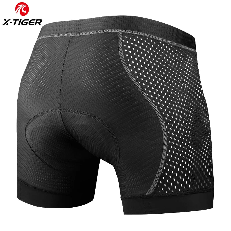 Cushioned Men's Cycling Shorts with 5D Gel