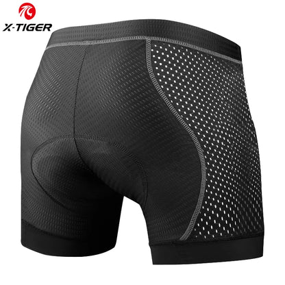 Cushioned Men's Cycling Shorts with 5D Gel
