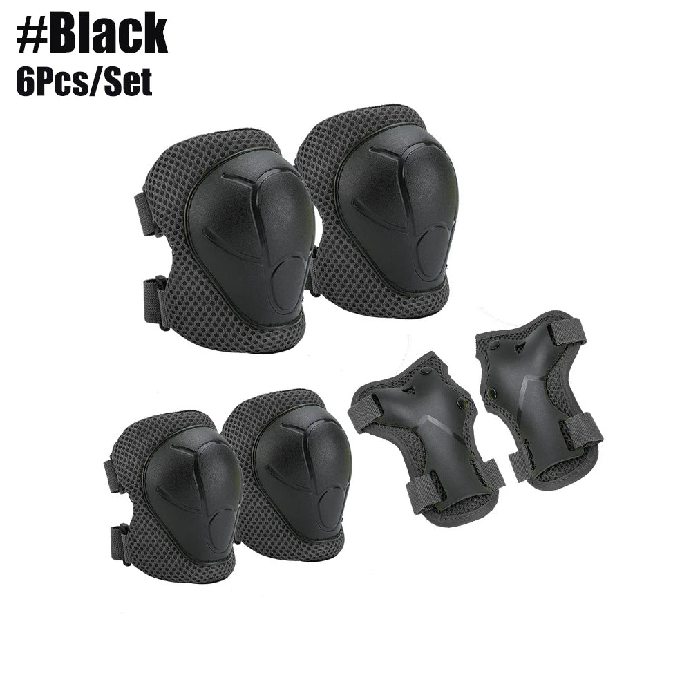 Kids Knee Elbow Pads Protective Gear Age 3-7.
