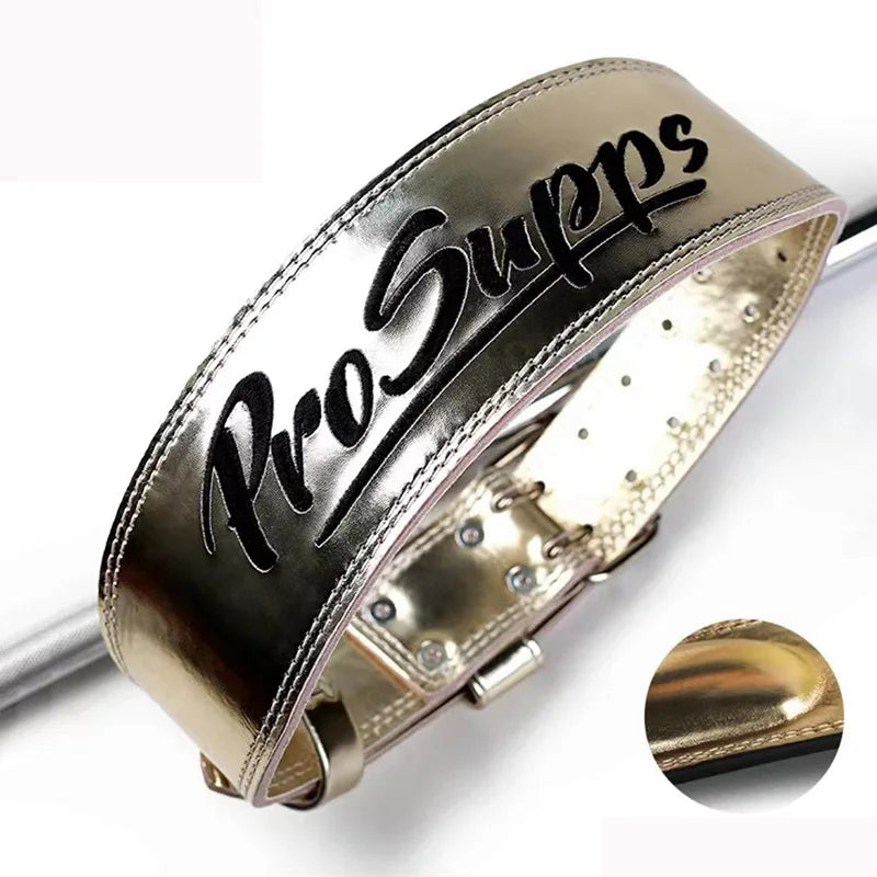 Weight Lifting Leather Belt Body Fitness.