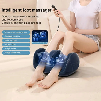 Big Electric Foot Massager Hot  Kneading   Muscle