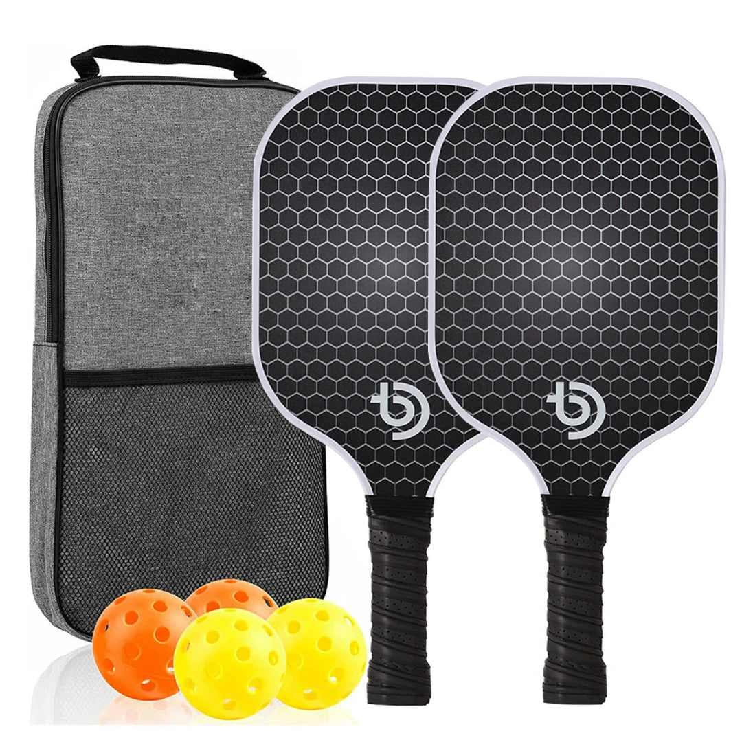 Pickleball Paddles Set-Graphite Glass Fiber USAPA Approved.