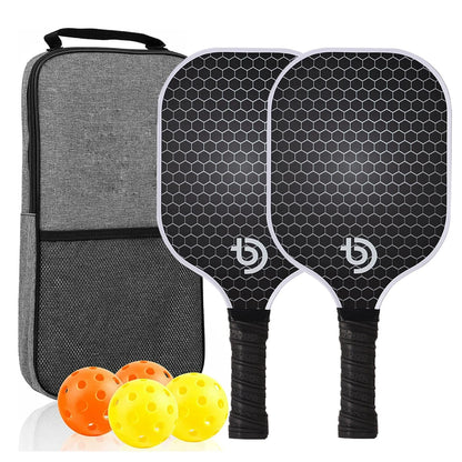 Pickleball Paddles Set-Graphite Glass Fiber USAPA Approved.