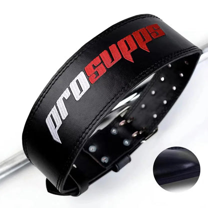 Weight Lifting Leather Belt Body Fitness.