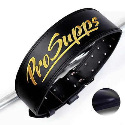 Weight Lifting Leather Belt Body Fitness.