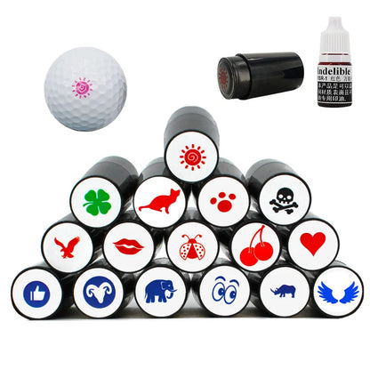 1 Pcs Golf Ball Stamp Marker Quick Drying.