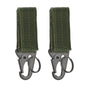 Tactical Hanging Buckle Nylon Webbing Carabiner Belt.