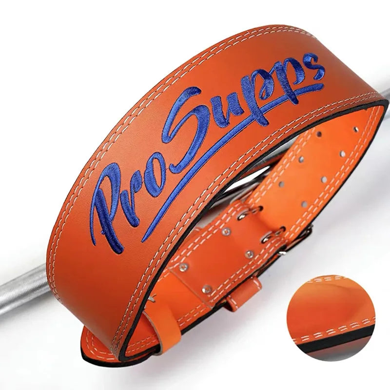 Weight Lifting Leather Belt Body Fitness.