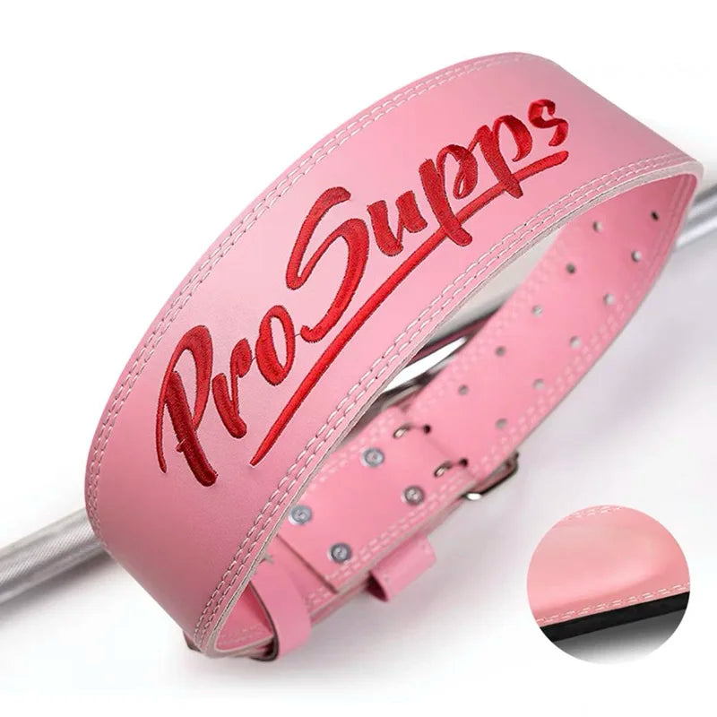 Weight Lifting Leather Belt Body Fitness.