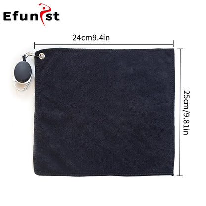 Golf Towel  Cleaning Tools Carabiner Microfiber.