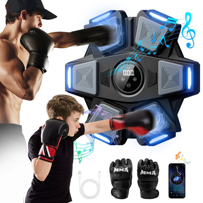 Musical boxing machine, suitable for both adults & child.