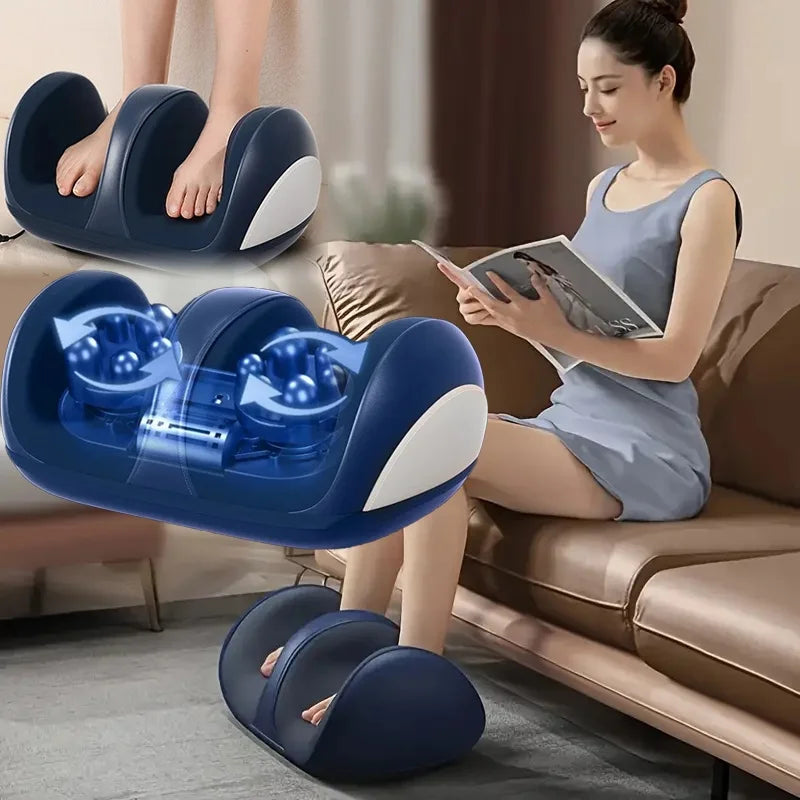 Big Electric Foot Massager Hot  Kneading   Muscle