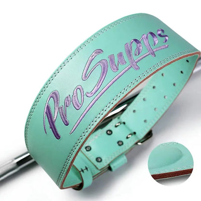 Weight Lifting Leather Belt Body Fitness.