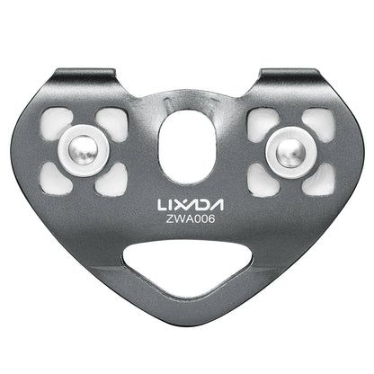 Trolley Pulley with Ball Bearing Climbing  Zipline Cable .