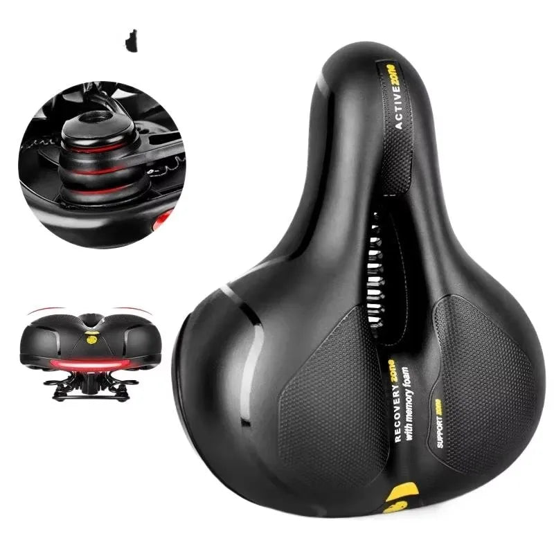 Hollow Breathable Bicycle Saddle Men Women.
