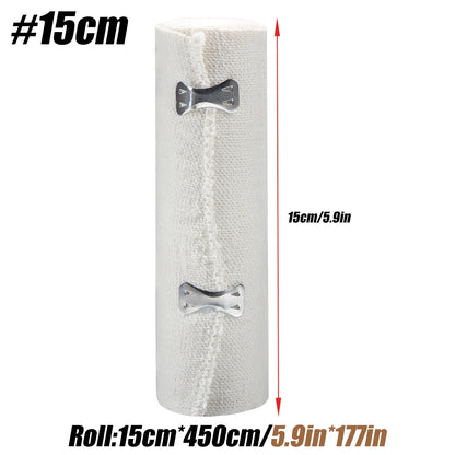 1 Roll Elastic Bandage Wrap, Stretch Compression Bandage.