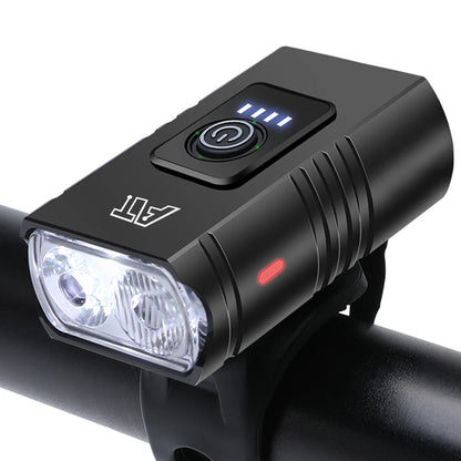 LED Bicycle Front Rechargeable Bicycle Headlight.