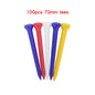 100 Pcs Golf Tees 4 Sizes Wooden Bamboo.