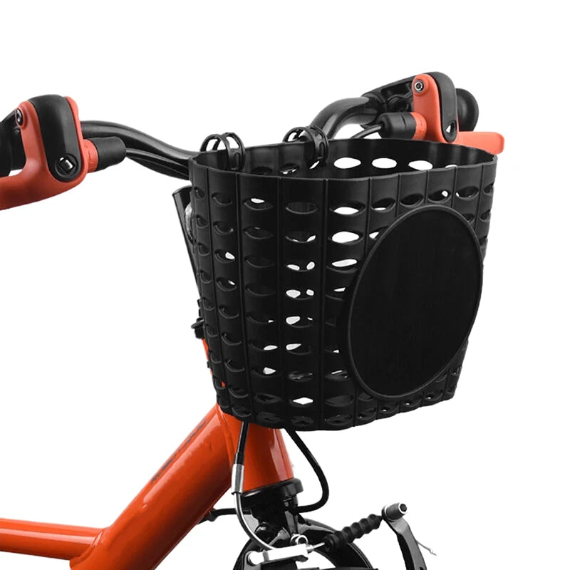 Waterproof Bike Basket Plastic Fastens and Straps.