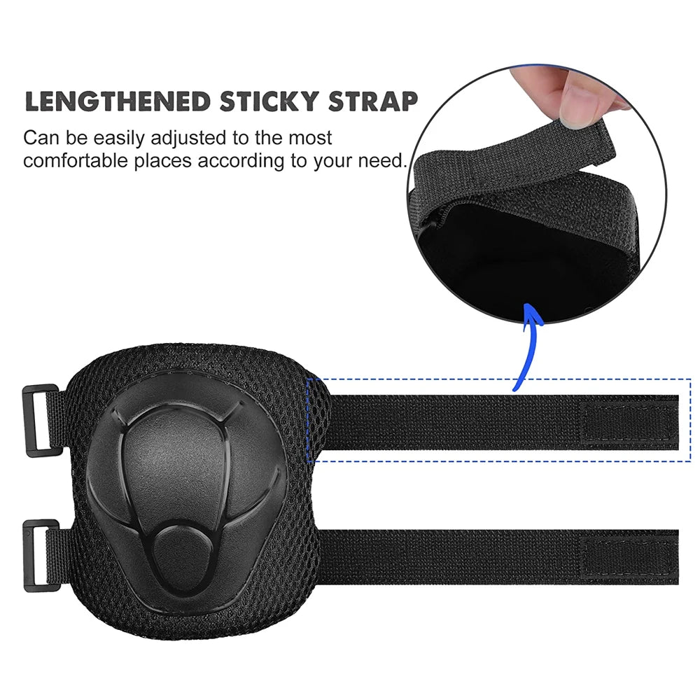 Kids Knee Elbow Pads Protective Gear Age 3-7.