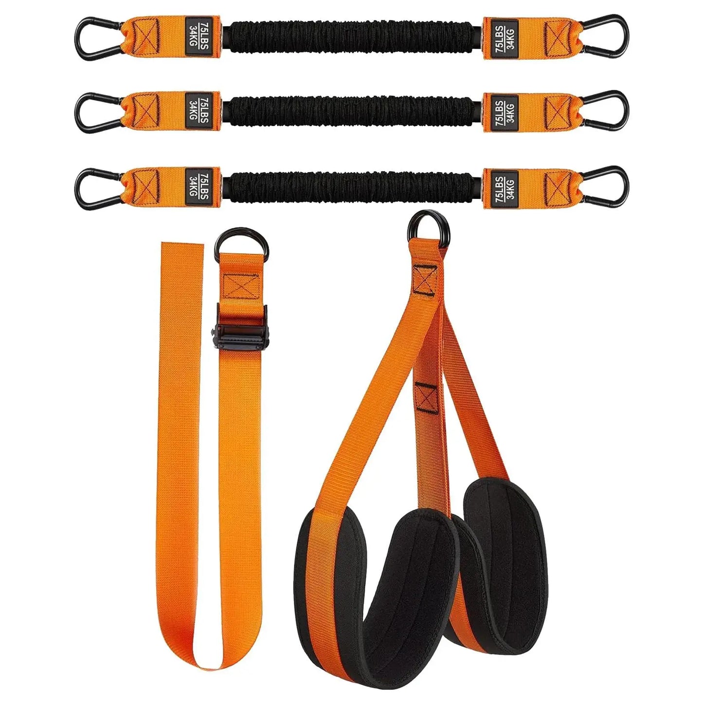 Pull Up Assistance Bands, Heavy Duty Resistance.