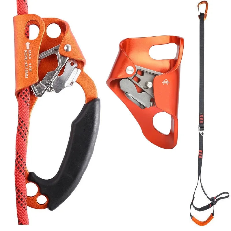 Rock Climbing Hand  Handle Ascender Device and tool.