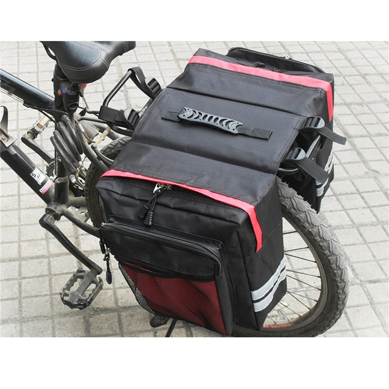 Bicycle Carrier Bag Rear Rack Bike Trunk Bag Luggage.