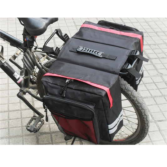 Bicycle Carrier Bag Rear Rack Bike Trunk Bag Luggage.
