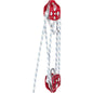 Twin Sheave Block and Tackle Double Pulley.